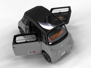 Citron Ami 2020 HQ interior 3D Model
