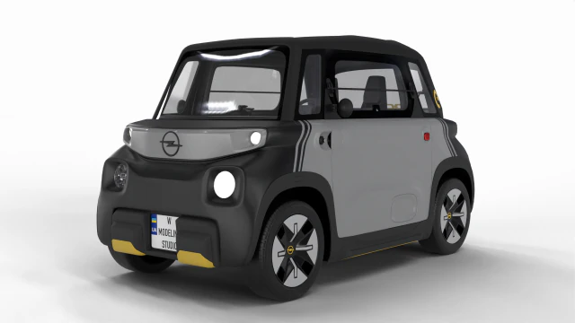 オペル ロックス E 2020 3Dモデル .c4d .max .obj .3ds .fbx .stl .blend 