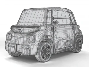 オペル ロックス E 2020 3Dモデル