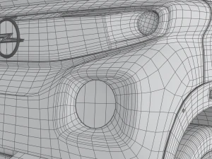 オペル ロックス E 2020 3Dモデル