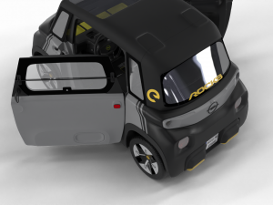 Opel Rocks E 2020 HQ interior 3Dモデル