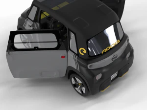 Opel Rocks E 2020 HQ interior 3D Model