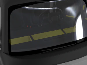Opel Rocks E 2020 HQ interior 3D Model