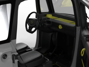 Opel Rocks E 2020 HQ interior 3D Model