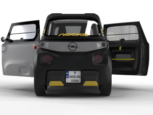 Opel Rocks E 2020 HQ interior 3Dモデル