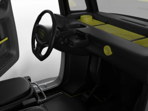 Opel Rocks E 2020 HQ interior 3D Model