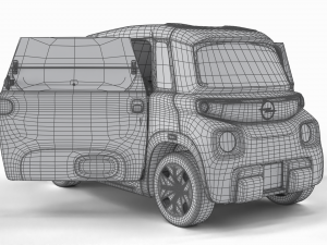 Opel Rocks E 2020 HQ interior 3Dモデル