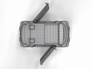 Opel Rocks E 2020 HQ interior 3D Model