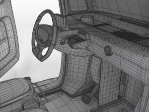 Opel Rocks E 2020 HQ interior 3Dモデル