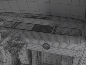 Opel Rocks E 2020 HQ interior 3D Model