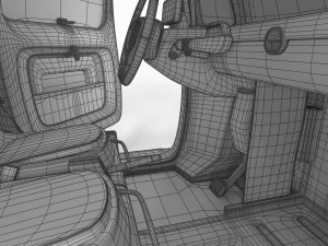 Opel Rocks E 2020 HQ interior 3D Model