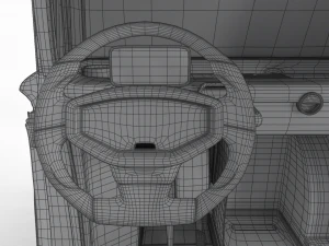 Opel Rocks E 2020 HQ interior 3D Model