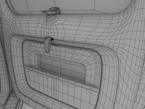 Opel Rocks E 2020 HQ interior 3D Model