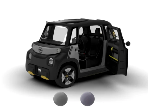 Interior del Opel Rocks E 2020 Modelo 3D