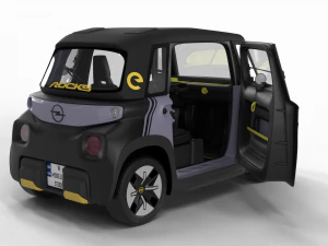 Opel Rocks E 2020 HQ interior 3D Model