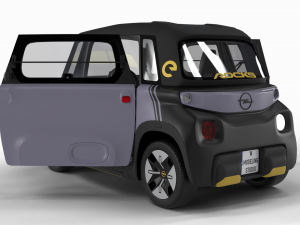 Opel Rocks E 2020 HQ interior 3D-Modell