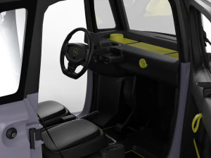 Opel Rocks E 2020 HQ interior 3D Model