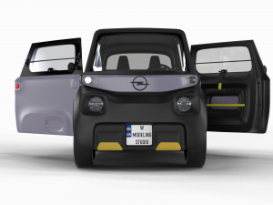 Opel Rocks E 2020 HQ interior 3D-Modell