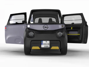 Opel Rocks E 2020 HQ interior 3D Model