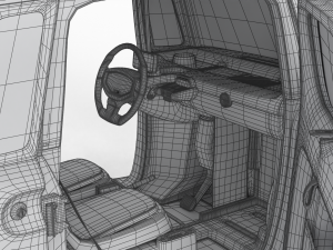Opel Rocks E 2020 HQ interior 3D-Modell