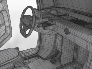 Opel Rocks E 2020 HQ interior 3D Model