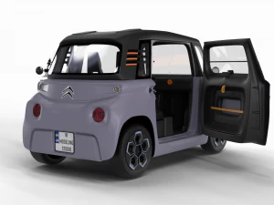 Pack mini-car HQ interior 3D Model