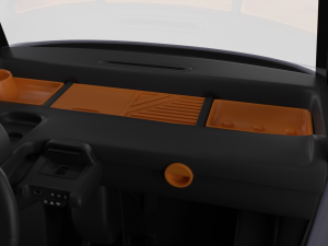 Pack mini-car HQ interior 3D-Modell