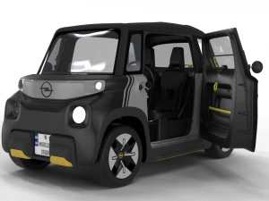 Pack mini-car HQ interior 3D Model
