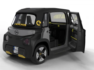 Pack mini-car HQ interior 3D Model