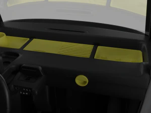 Pack mini-car HQ interior 3D Model