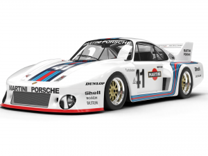Porsche 935-77 1977 Martini Racing 3D Model