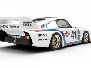 Porsche 935-77 1977 Martini Racing Modèle 3D