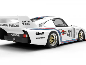 Porsche 935-77 1977 Martini Racing 3D Model