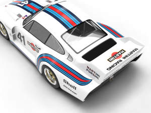 Porsche 935-77 1977 Martini Racing Modèle 3D