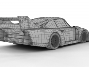 Porsche 935-77 1977 Martini Racing Modèle 3D