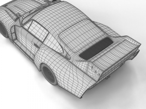 Porsche 935-77 1977 Martini Racing Modèle 3D