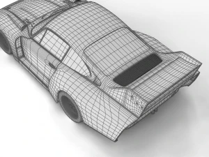 Porsche 935-77 1977 Martini Racing 3D Model