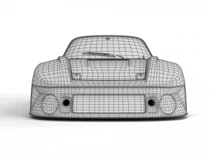 Porsche 935-77 1977 Martini Racing 3D Model
