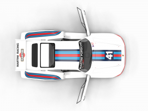 Porsche 935-77 1977 Martini Racing HQ interior 3D Model