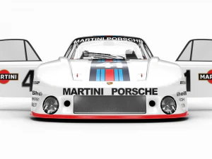 Porsche 935-77 1977 Martini Racing HQ interior 3D Model