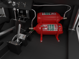 Porsche 935-77 1977 Martini Racing HQ interior 3D Model