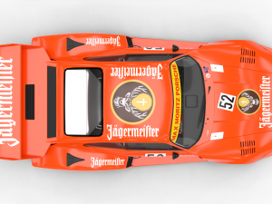 Porsche 93577 1977 52 Jagermeister Racing 3D 모델