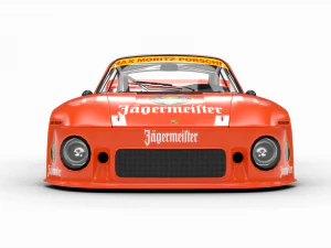 Porsche 93577 1977 52 Jagermeister Racing 3D Model