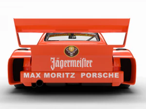 Porsche 93577 1977 52 Jagermeister Racing 3D Model