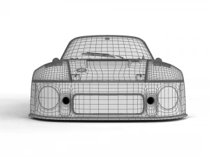 Porsche 93577 1977 52 Jagermeister Racing 3D Model
