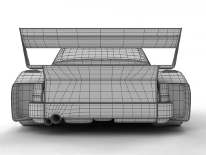 Porsche 93577 1977 52 Jagermeister Racing 3D Model