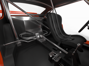 Porsche 935 77 1977 52 Jagermeister Racing HQ interior Modèle 3D