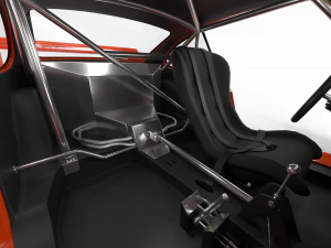 Porsche 935 77 1977 52 Jagermeister Racing HQ interior 3D Model