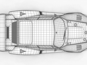 Porsche 93577 1977 Daytona Racing Modello 3D