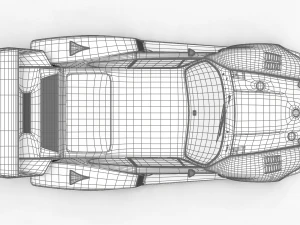 Porsche 93577 1977 Daytona Racing 3D Model